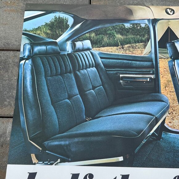 Cessna Skyhawk Vtg Orig Advertising Poster "Half the fun is going" 22-1/2x28-3/8 - Picture 9 of 14